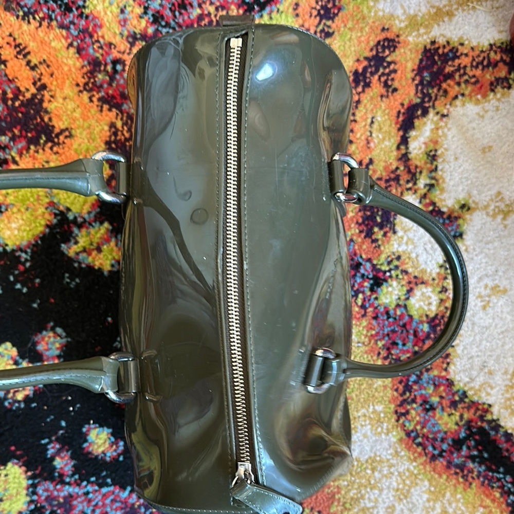 Furla Green Briefcase Sleek Professional Design - Picture 2 of 6